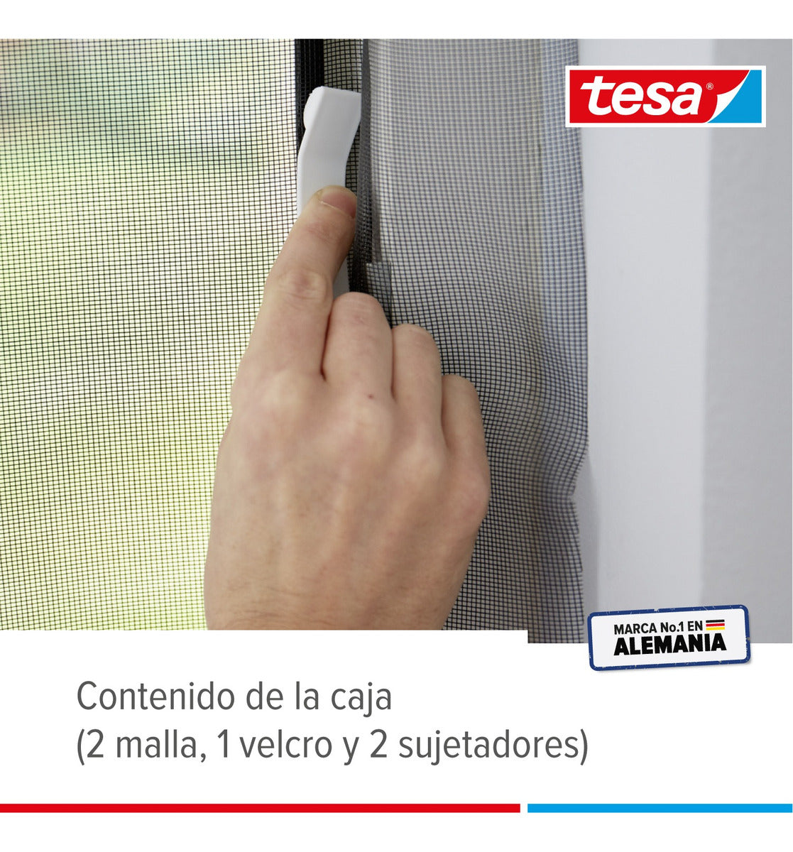 Malla Mosquitera Puertas Negra 2 X 0,65m X 2,5m Tesa