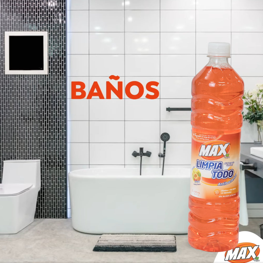 Limpia Todo Líquido Piso Antibacterial 900 Ml Aroma Frutal