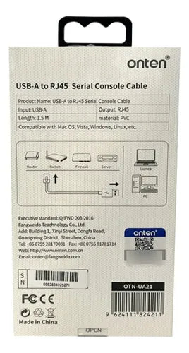 Cable Consola Serie Usb-c A Rj45 1,5m Onten Otn-uc21 It