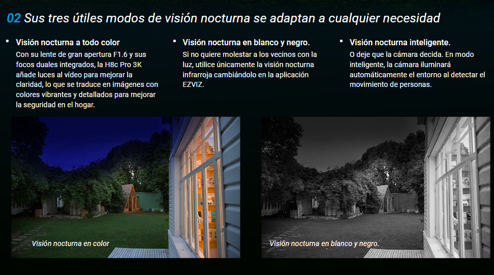 Cámara Seguridad Pt Wifi H8c Pro 3k Auto-tracking Ezviz