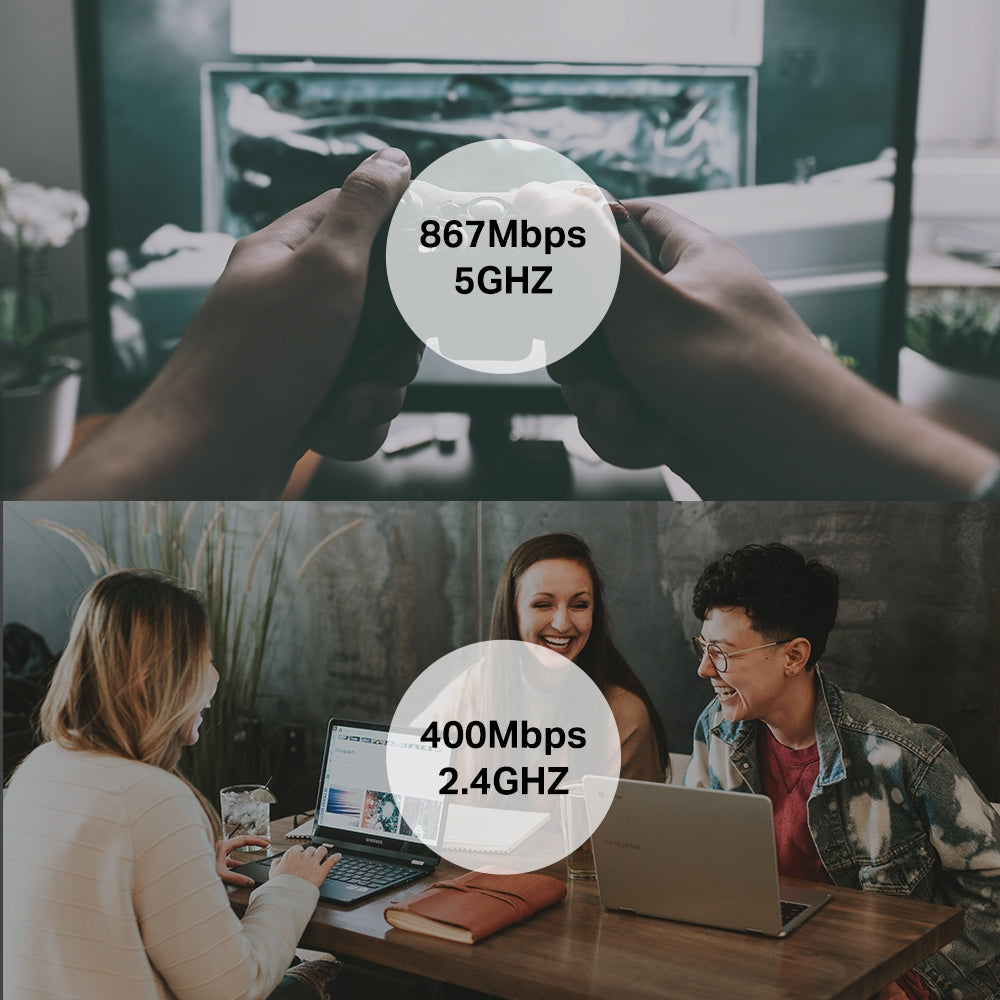 Adaptador Usb Wifi Mini Archer T3u Ac1300 Dual Band Tp-link