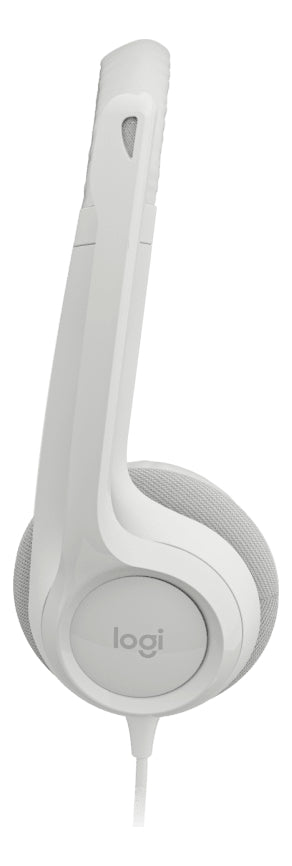 Audífonos Con Micrófono Conexión Usb H390 Logitech Blanco