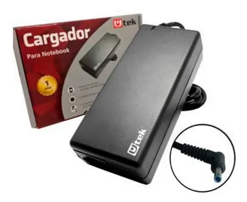 Cargador Notebook Hp 19.5v 2.31a 4.5*3mm Certificado Pack 2 Negro