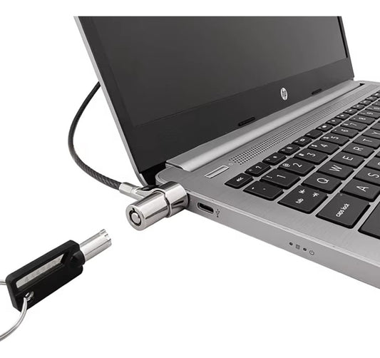 Candado Notebook Slot Nano Con Llave 1,8m Ut-lk080k Utek