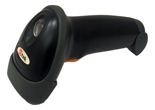 Lector Alambrico Barra Códigos Usb Con Soporte 32 Bits Utek