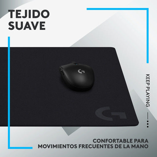 Mouse Pad Logitech Gaming G640 Serie G 460x400mm
