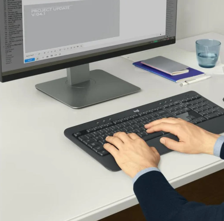 Kit Teclado Mouse Y Usb Inalámbrico Español Logitech Mk540