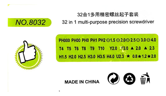 Kit Destornillador 31 En 1 Macbook iPhone Precisión Celular
