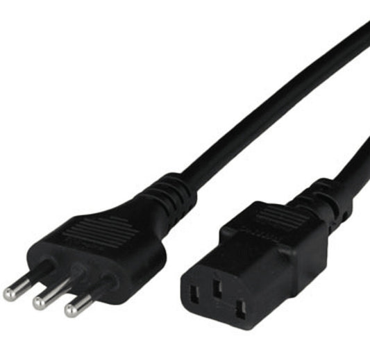Cable Fuente Poder Pc Cargador Cobre Reforzado 1.8 Mt