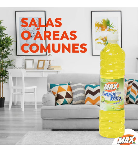 Limpia Todo Líquido Piso Antibacterial 900 Ml Aroma Limón