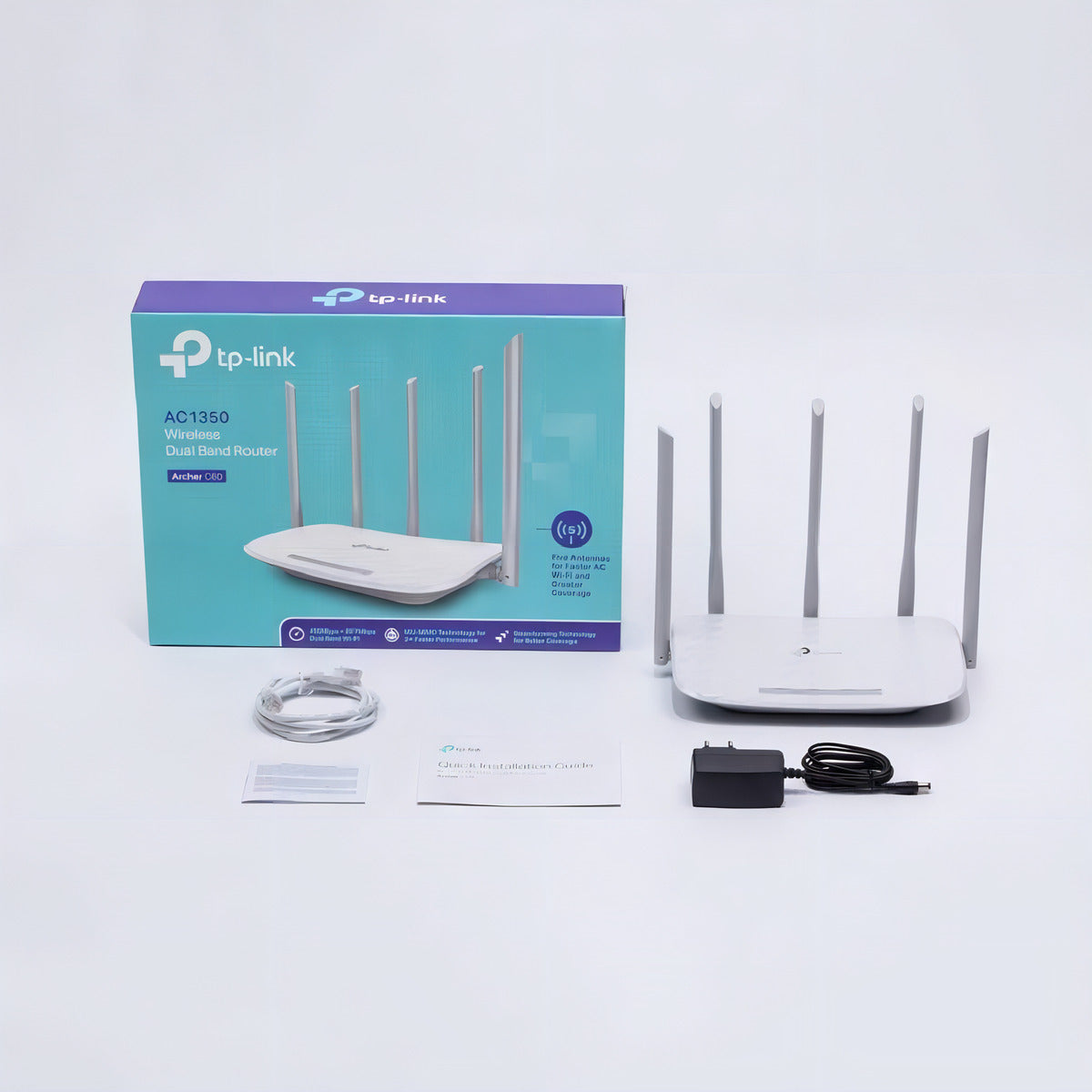 Router Dual Band Archer C60 Ac1350 5 Antenas Tp-link