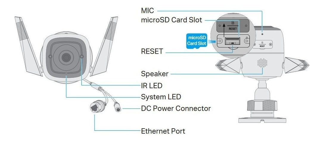 Cámara Seguridad Exteriores Wi-fi Tapo C310 Tp-link