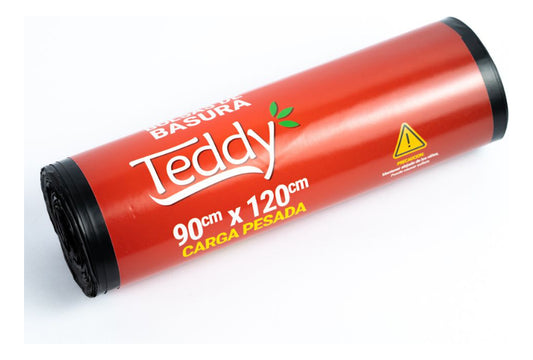 Bolsas Basura Calidad Teddy 90x120cm Carga Pesada 10 Und