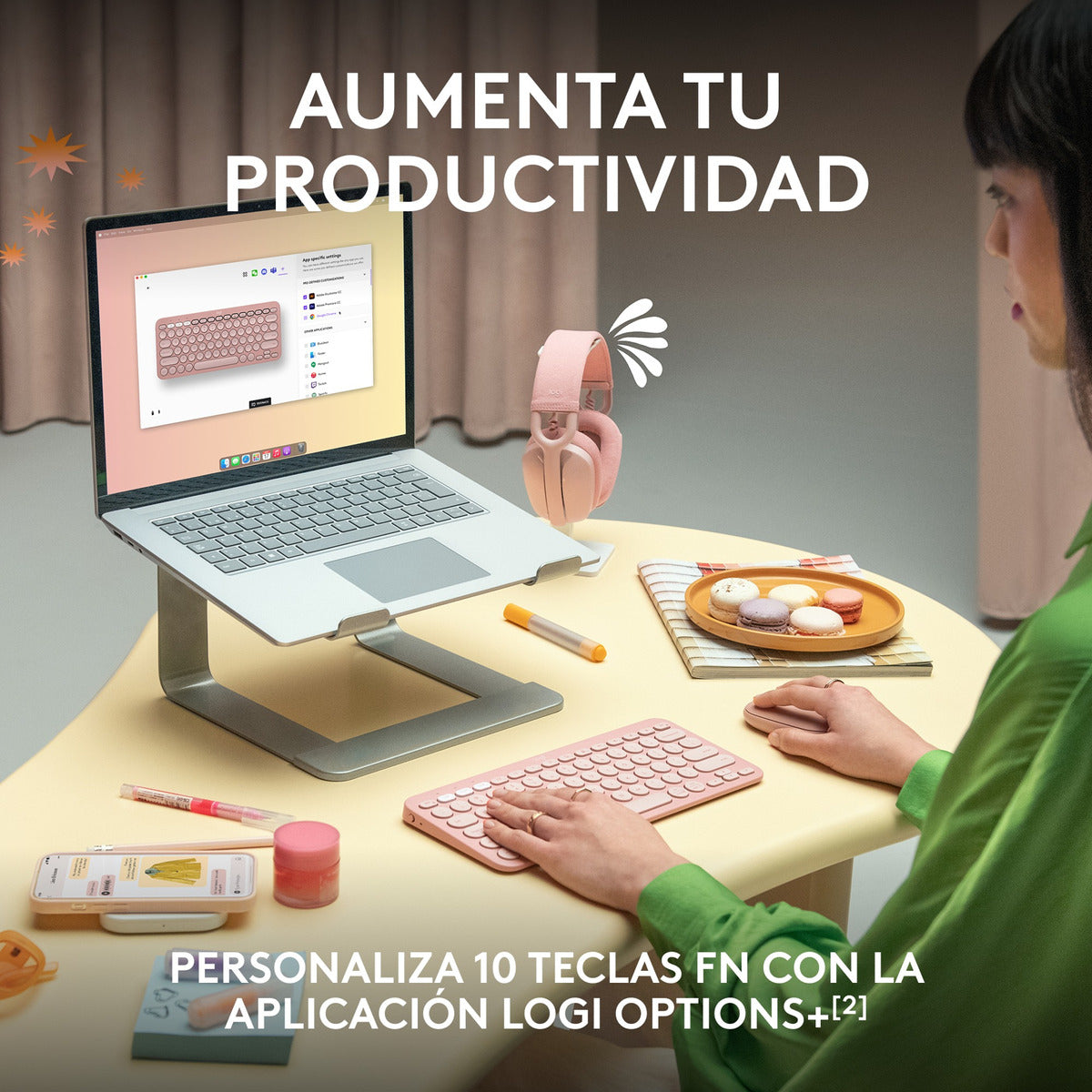 Teclado Bluetooth Compacto Pebble Keys 2 K380s Grafito