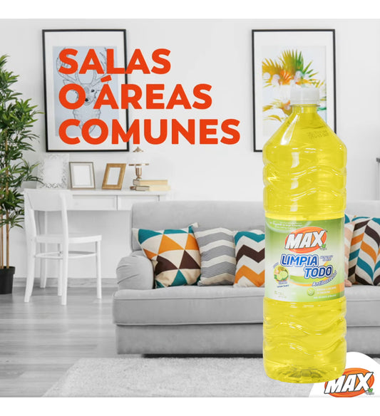 Limpia Todo Líquido Piso Antibacterial 1.5 Ltrs Aroma Limón