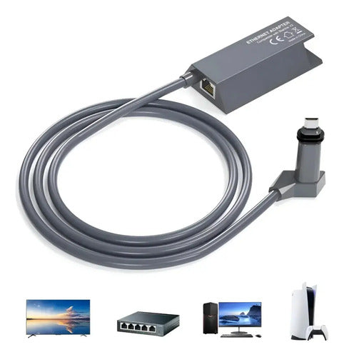 Adaptador Gigabit Starlink V2 Sl203 Onten 1000mbps Cable