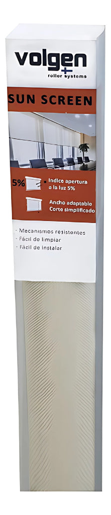 Cortina Roller Sun Screen 2,0x1,9 Mts Calidad Premium Volgen