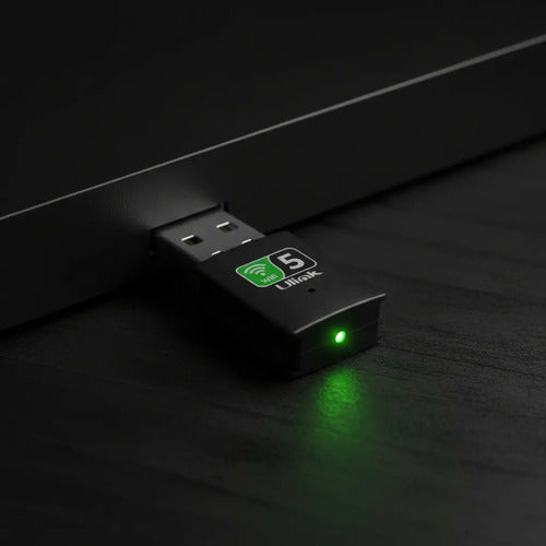 Usb Wifi 600mbps Dual Band 5g 2.4g Bluetooth 5 Ul-adw600bt