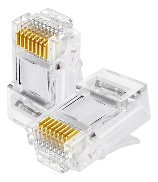 Conector Rj45 Cat 5e 100 Unidades