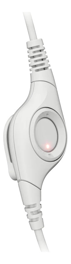 Audífonos Con Micrófono Conexión Usb H390 Logitech Blanco