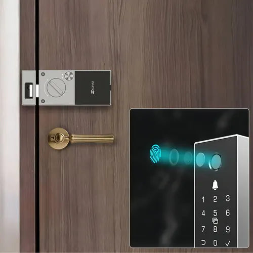 Cerradura Eléctrica Ezviz Dl03 Pro Gris Aluminio Wi-fi Gris