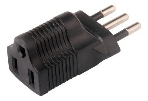 Pack 2 Adaptadores Americanos Usa A Nacional L Enchufe A-b