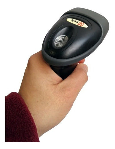 Lector Alambrico Barra Códigos Usb Con Soporte 32 Bits Utek