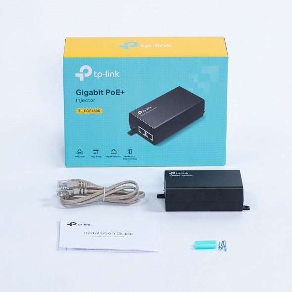 Adaptador Inyector Poe+ Gigabit Tp-link Tl-poe160s