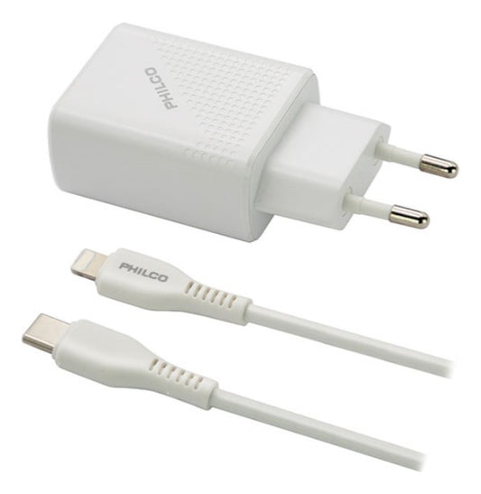 Cargador Philco Rápido 3.0 Compatible Con Lightning 18w