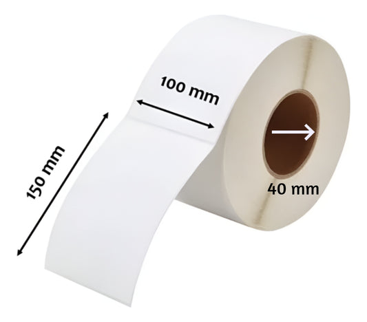 Rollo 500 Etiquetas Térmicas Adhesivas 100 X 150 Mm