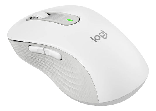 Mouse Logitech M650 L Grande Usb Silencioso Bluetooth Blanco
