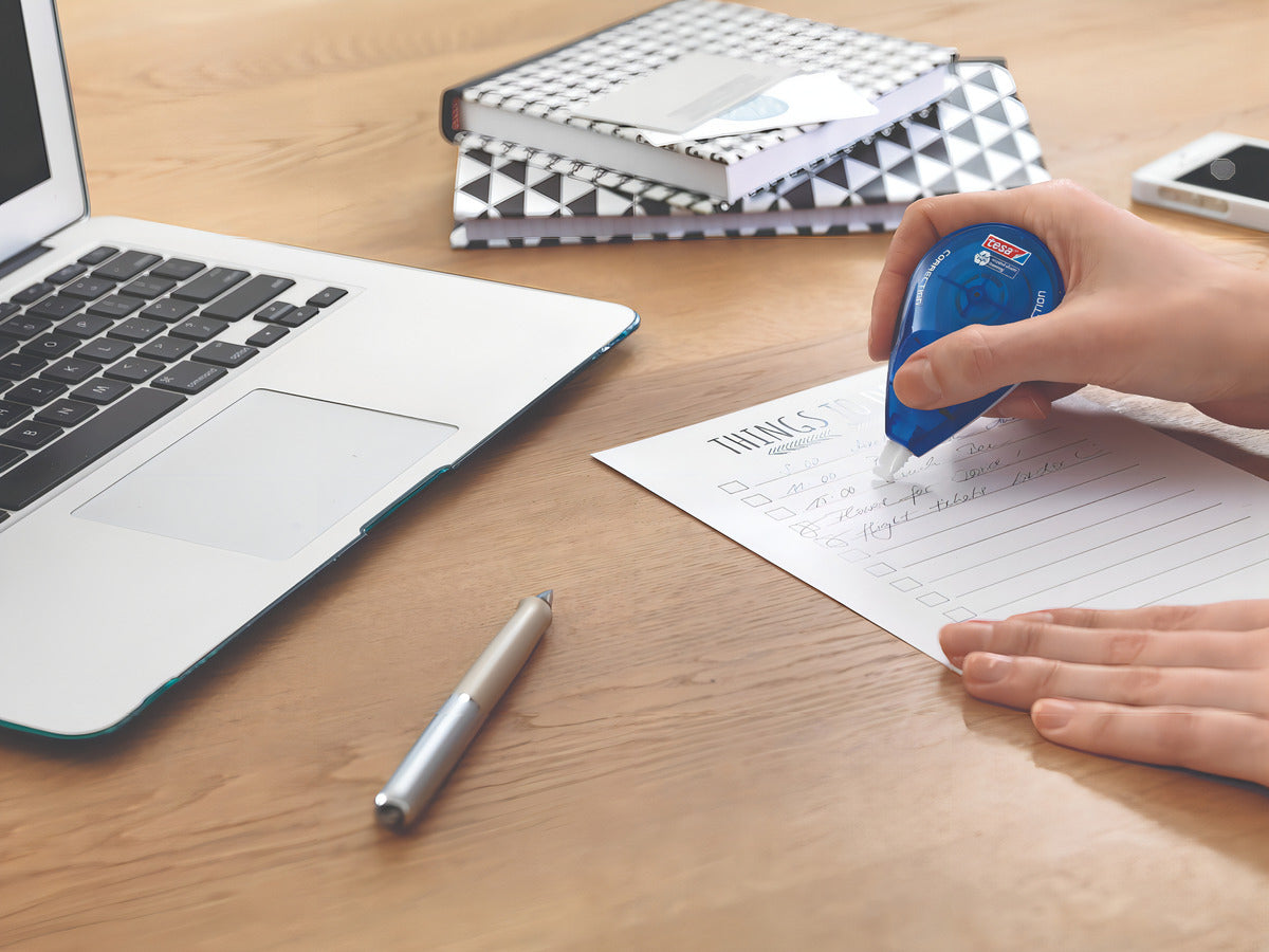 Corrector Cinta Roller Tesa 4.2mm X 10 Metros