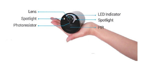 Cámara Seguridad Wifi Eb3 3mp Bateria Visión Nocturna Ezviz Negro