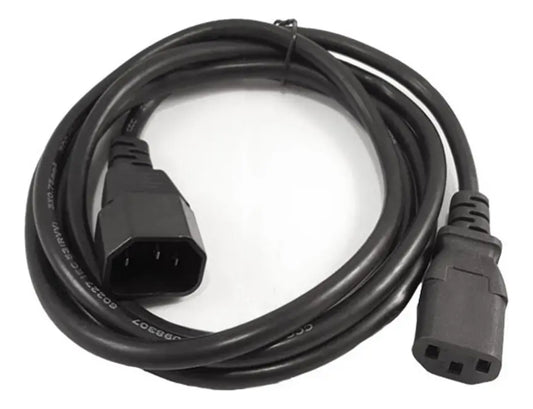 Cable Poder Extensión 1.8 Mt Pc Ups C13 A C14