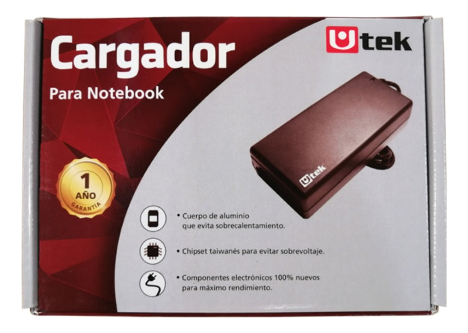 Cargador Compatible Dell 19,5v 3,34a 4,5*3,0mm Certificado