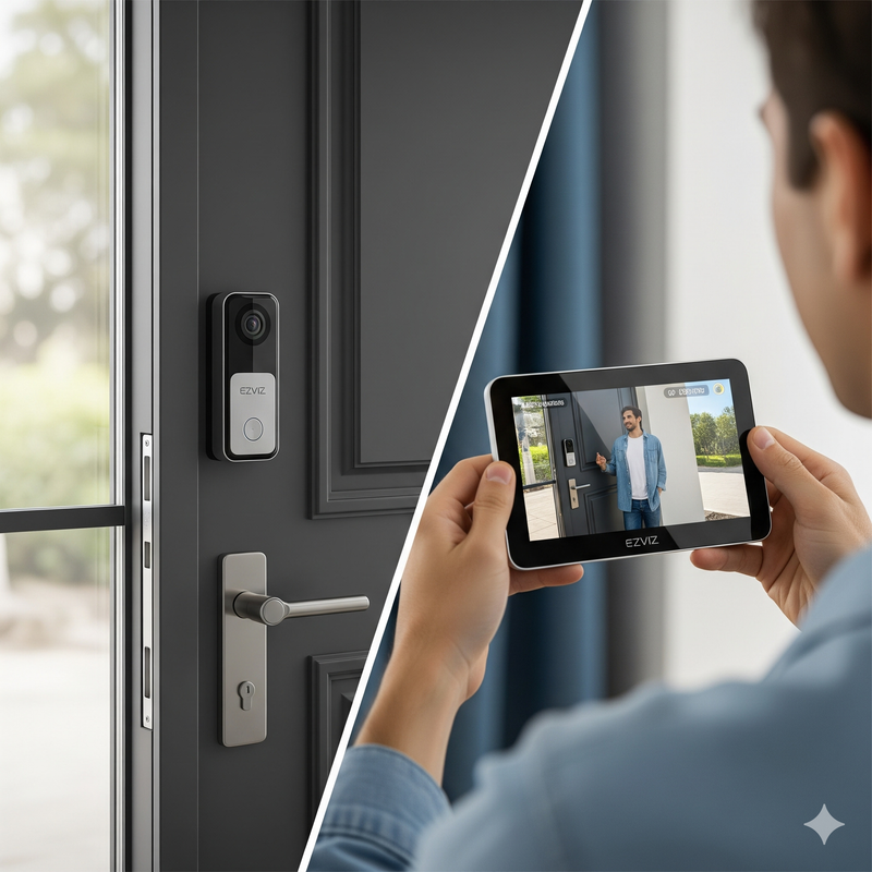Transforma tu Puerta: Todo lo que Debes Saber sobre la Mirilla Inteligente Ezviz HP4