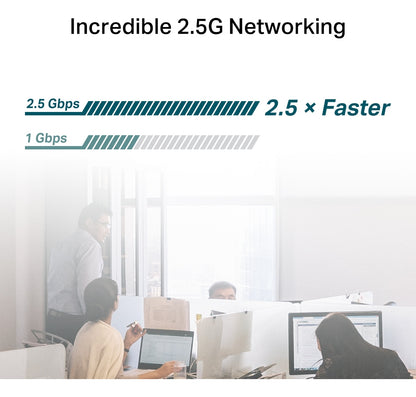 Adaptador Red Pcie Tx-201 2.5 Gbps Gigabit Tp-link