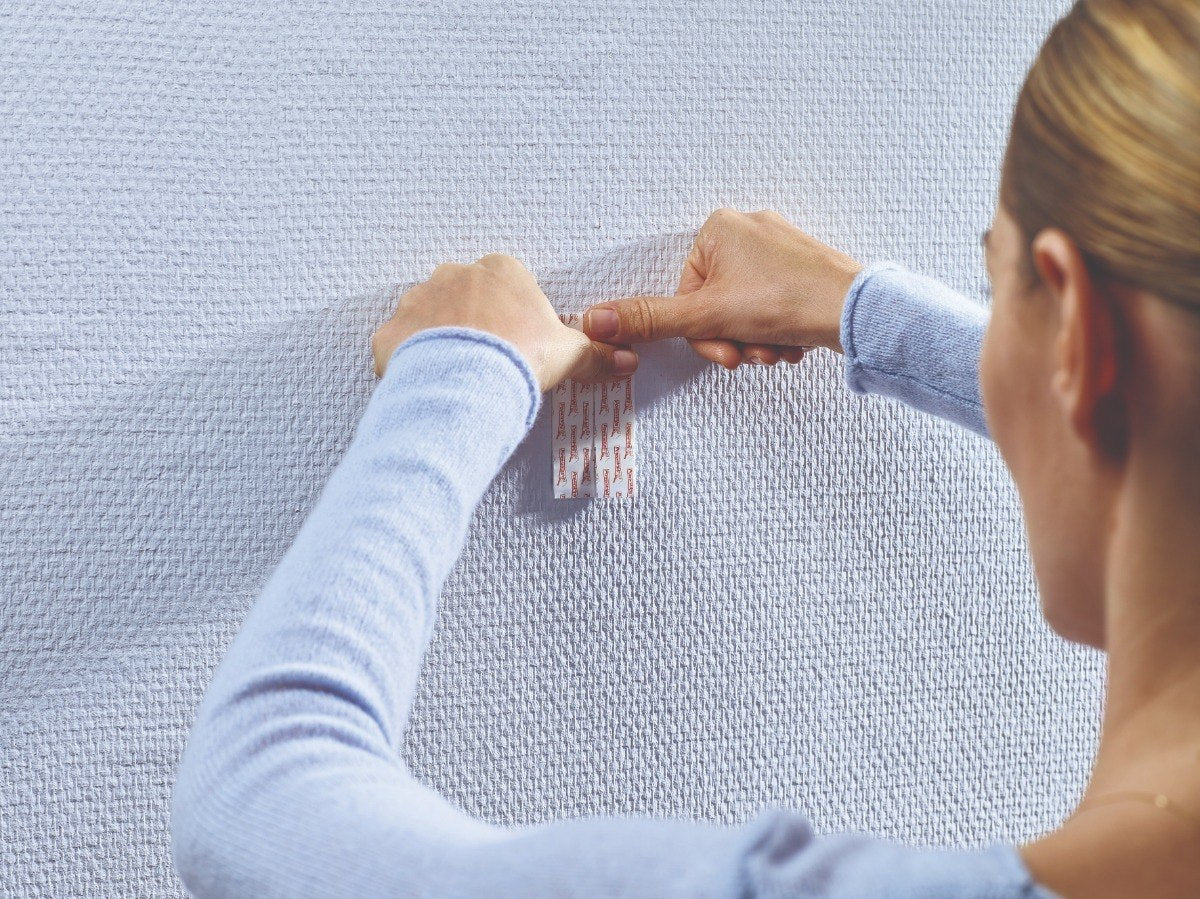 Pack 2 Blíster Adhesivo Tesa Papel Mural Pared Yeso 2kg