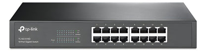 Switch 16 Puertos Tl-sg1016d Gigabit  Desktop Rackmount