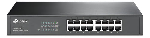 Switch 16 Puertos Tl-sg1016d Gigabit  Desktop Rackmount
