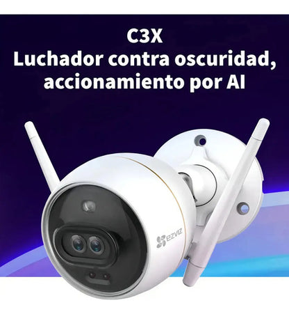 Cámara De Seguridad Ezviz C3x Con Resolución 2mp Visión Nocturna Incluida Color Blanco