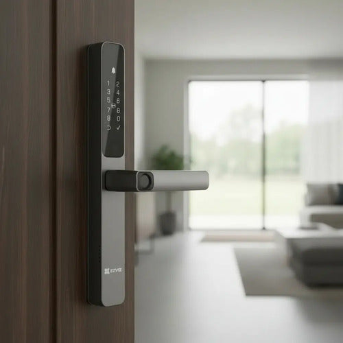 Cerradura Ezviz Dl06 Gris Grafito Bluetooth Wi-fi Gris Grafito