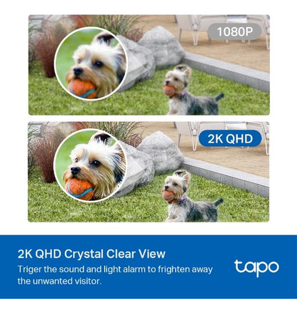 Cámara Seguridad Wifi Con Batería Exterior 2k Tapo C420s1