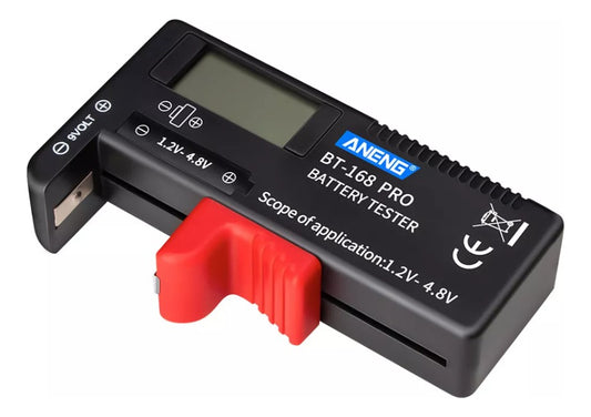 Tester Universal Probador Bateria Pila Pantalla Digital