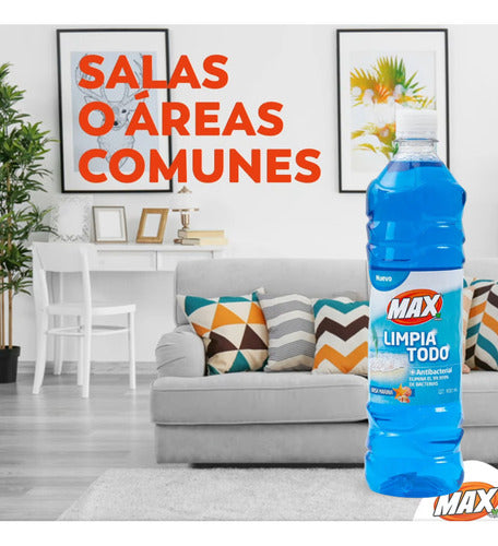 Limpia Todo Líquido Piso Antibacterial 900 Ml Brisa Marina Brisa Marina