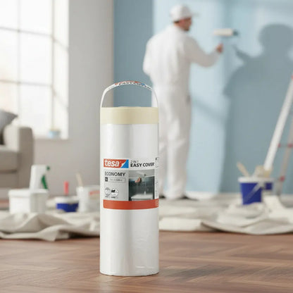Plástico Protector Adhesivo Easy Cover 15mts X 2,6mts Tesa