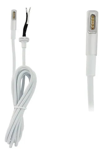 Pack 2 Cables Genéricos Para Macbook Air Pro Retina Magsafe1 Blanco