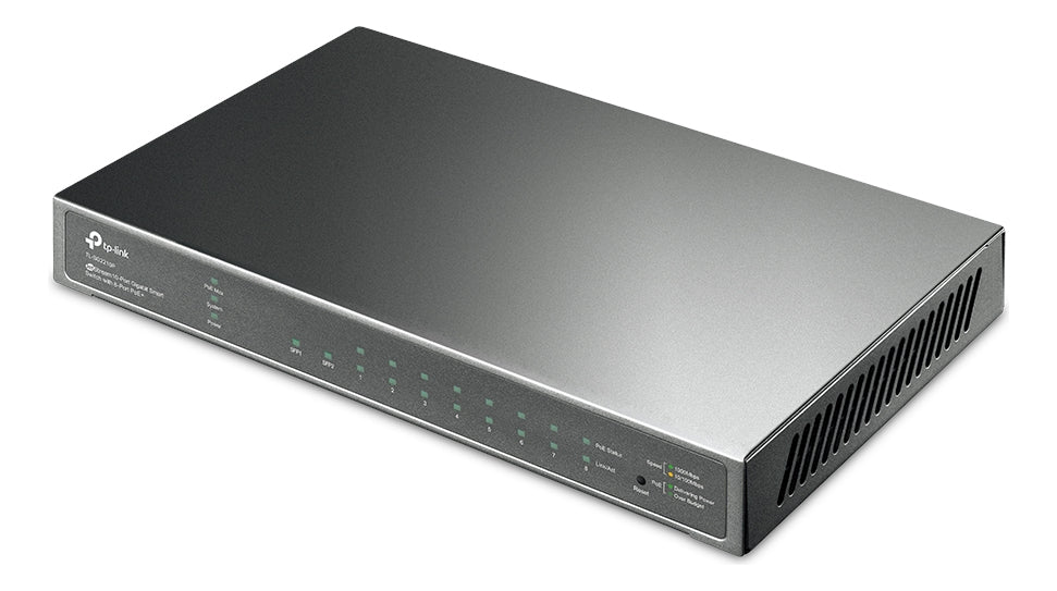 Switch 8 Puertos Gigabit Tp-link Tl-sg2008 Serie Smart