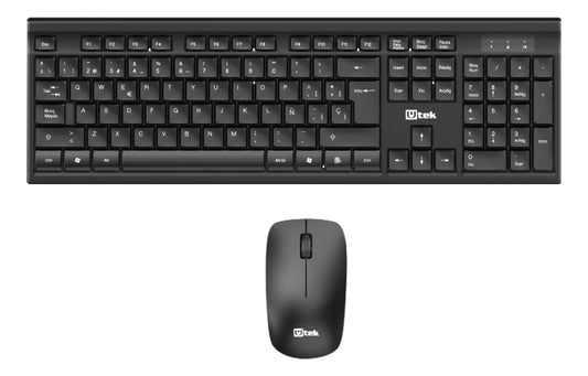 Kit Teclado Mouse Inalámbrico Español Ut-ktd450w