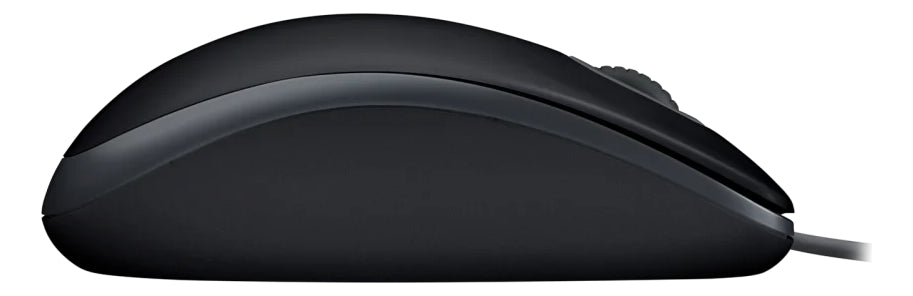 Mouse Alámbrico Usb Logitech M110 Click Silencioso Negro